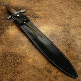 IMPACT CUTLERY RARE CUSTOM D2 MASSIVE ART DAGGER SWORD