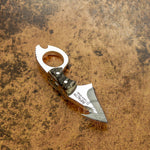 IMPACT CUTLERY RARE CUSTOM FULL TANG SKINNING  MINIATURE KNIFE