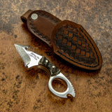IMPACT CUTLERY RARE CUSTOM FULL TANG SKINNING  MINIATURE KNIFE