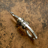 IMPACT CUTLERY RARE CUSTOM FULL TANG SKINNING  MINIATURE KNIFE