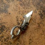 IMPACT CUTLERY RARE CUSTOM FULL TANG SKINNING  MINIATURE KNIFE