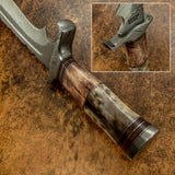 Buy UK Handmade Knife, UK Custom Knife, UK Hand made Knife, Hunting Knife, Dagger, Sword, Pocket Knife, Folding Knife, Chef Knife, Tracker, Survival knife, Bespoke, Kitchen Knife, Cleaver Knife, Bush craft, Axes, Hatchets, Matchets, Fossilized bone