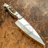 Buy UK Custom chef knife, Kitchen knife, Cleaver, Stag Handle