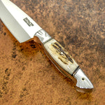 Stag Antler Cleaver Chef Knife