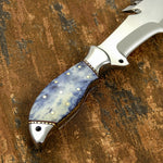 Buy UK Handmade Knife, UK Custom Knife, UK Hand made Knife, Hunting Knife, Dagger, Sword, Pocket Knife, Folding Knife, Chef Knife, Tracker, Survival knife, Bespoke, Kitchen Knife, Cleaver Knife, Bush craft, Axes, Hatchets, Matchets, Hand Forged Damascus, MICARTA HANDLE