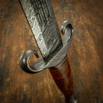 Custom Damascus Sword, The Duke