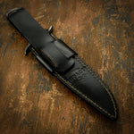 IMPACT CUTLERY RARE CUSTOM DAMASCUS BOWIE KNIFE