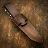 Buy Uk custom leather sheath, chef knife, cleaver knife, kitchen knife