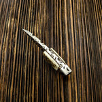 IMPACT CUTLERY RARE CUSTOM  FULL TANG NECK MINIATURE KNIFE