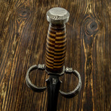 UK custom sword leather sheath maker. Leather work, custom swords leather sheath, leather scabbard UK