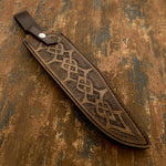Buy UK Custom Leather sheath, Predator Bowie Knife