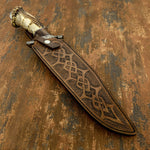 Buy UK Custom Leather sheath, Predator Bowie Knife