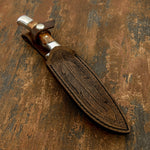 IMPACT CUTLERY RARE CUSTOM D2 FULL TANG BUSHCRAFT SKINNING KNIFE