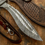Buy UK Custom damascus kukri khukri Knife