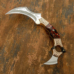 UK CUSTOM ART KARAMBIT KNIFE