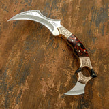 UK CUSTOM ART KARAMBIT KNIFE