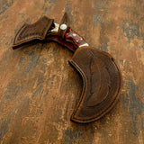 BUY UK Custom Leather Sheath, UK Custom Karambit Leather Sheath