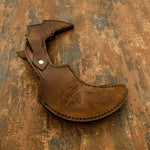 BUY UK Custom Leather Sheath, UK Custom Karambit Leather Sheath