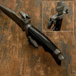 IMPACT CUTLERY RARE CUSTOM DAMASCUS BOWIE KNIFE