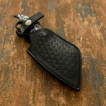 UK custom leather sheath, skinning knife