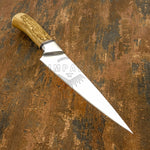 UK Custom Art Knife, Engraved, Engraving
