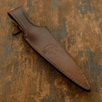 Uk custom leather sheath, chef knife, cleaver knife, kitchen knife