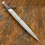 UK Sword, Blood Grooved, Wire Wrapped