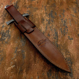 UK custom dagger leather sheath maker. Leather work, custom swords leather sheath, leather scabbard UK