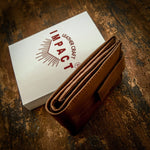 Impact Leather crafts, impact leather wallets