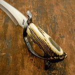 Buy UK Handmade Knife, UK Custom Knife, UK Hand made Knife, Hunting Knife, Dagger, Sword, Pocket Knife, Folding Knife, Chef Knife, Tracker, Survival knife, Bespoke, Kitchen Knife, Cleaver Knife, Bush craft, Axes, Hatchets, Matchets, Hand Forged Damascus, Bull Horn