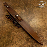UK custom sword leather sheath maker. Leather work, custom swords leather sheath, leather scabbard UK
