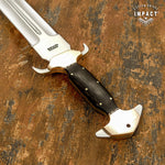 Full Tang  UK Custom Dagger, Blood Grooved