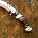 Buy UK Handmade Knife, UK Custom Knife, UK Hand made Knife, Hunting Knife, Dagger, Sword, Pocket Knife, Folding Knife, Chef Knife, Tracker, Survival knife, Bespoke, Kitchen Knife, Cleaver Knife, Bush craft, Axes, Hatchets, Matchets, Stag Bowie, Antler