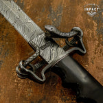 Buy uk custom damascus sword