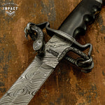 Buy uk custom damascus sword, Serpent Eagle Claw