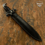 UK custom sword leather sheath maker. Leather work, custom swords leather sheath, leather scabbard UK