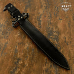 UK custom sword leather sheath maker. Leather work, custom swords leather sheath, leather scabbard UK