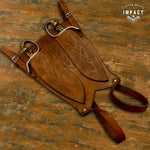 UK custom Wing Chun Swords Butterfly Leather sheath