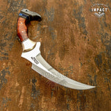 IMPACT CUTLERY RARE CUSTOM D2 FULL TANG KARAMBIT KNIFE