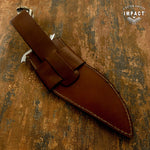 IMPACT CUTLERY FULL TANG STAG BOWIE KNIFE