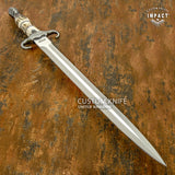 IMPACT CUTLERY UK DAGGER SWORD KNIFE STAG ANTLER