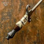 IMPACT CUTLERY UK DAGGER SWORD KNIFE STAG ANTLER