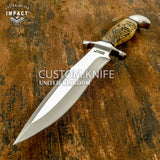 IMPACT CUSTOM ART BOWIE KNIFE