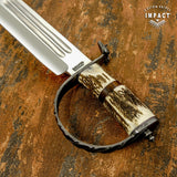 IMPACT CUSTOM ART BOWIE KNIFE