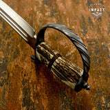 IMPACT CUSTOM ART BOWIE KNIFE