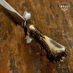 IMPACT CUSTOM ART SASQUATCH BOWIE KNIFE
