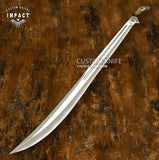 MPACT CUTLERY RARE CUSTOM D2 FULL TANG SWORD KNIFE