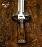 IMPACT CUTLERY RARE CUSTOM D2 VICKING SWORD DAGGEER KNIFE