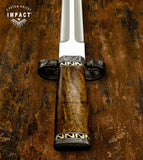 IMPACT CUTLERY RARE CUSTOM D2 VICKING SWORD DAGGEER KNIFE