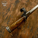 IMPACT CUTLERY RARE CUSTOM D2 VICKING SWORD DAGGEER KNIFE